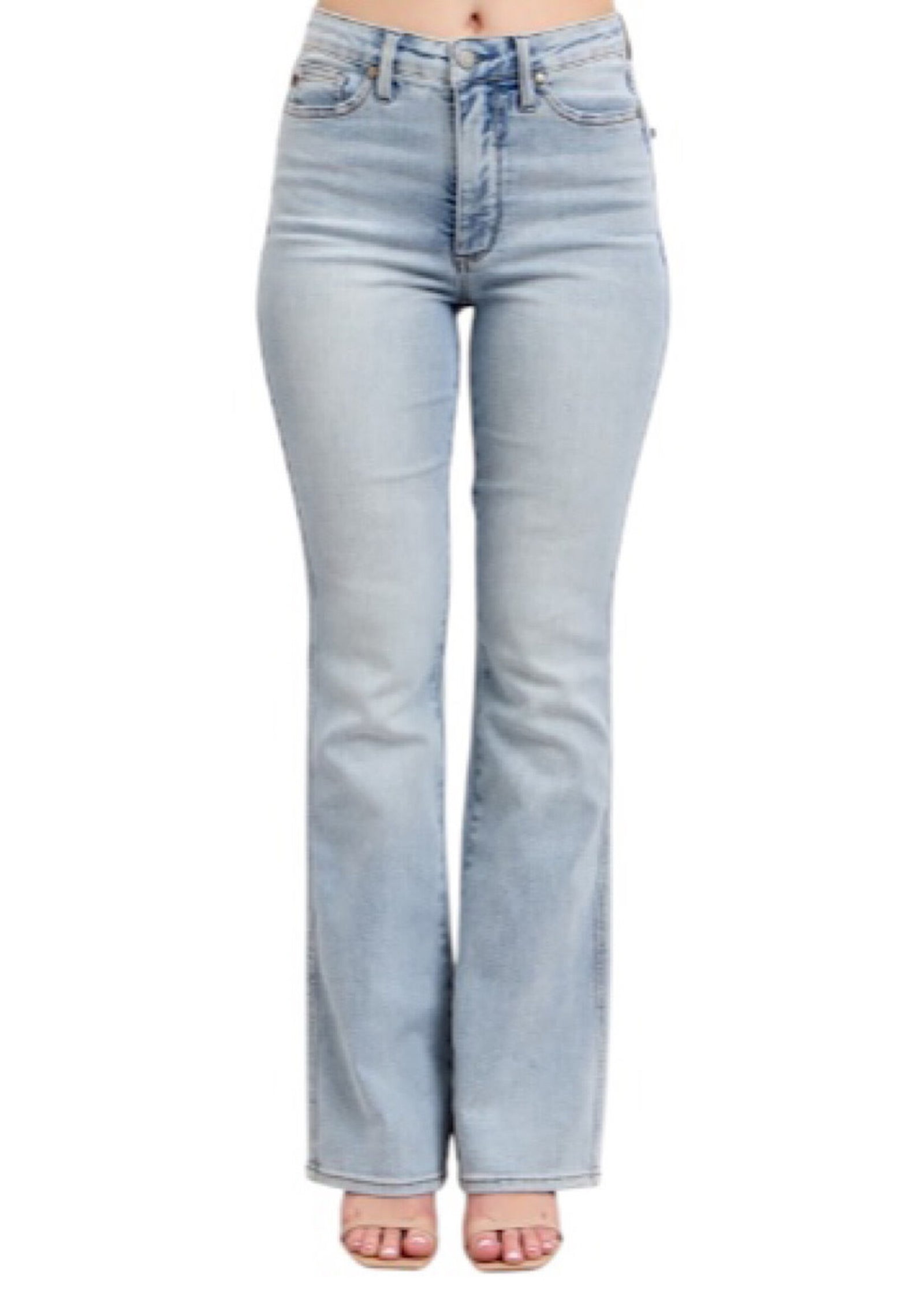 Situation Handled Tummy Control Bootcut Lightwash Judy Blue Jeans
