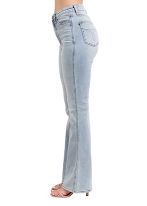 Situation Handled Tummy Control Bootcut Lightwash Judy Blue Jeans