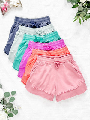 French Terry Stevie Shorts - Seabreeze