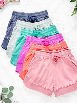 French Terry Stevie Shorts - Seabreeze