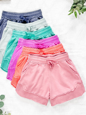 French Terry Stevie Shorts - Seabreeze