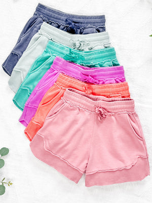 French Terry Stevie Shorts - Seabreeze