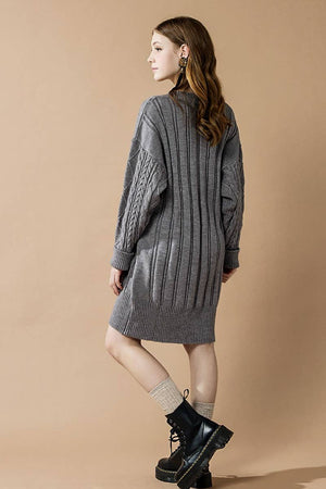 The Sweet Haven Sweater Dress