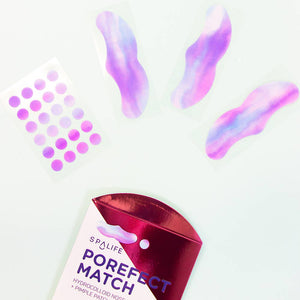 Porefect Match Pimple Patches & Nose Pore Strips: Blue