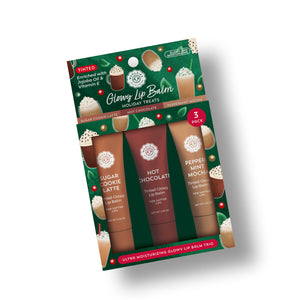 Holiday Treats Glowy Lip Balm  Trio