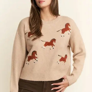 5 Horses Sweater