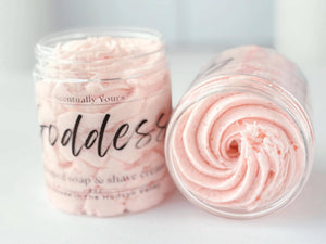 Goddess (Pink Sugar) Whipped Soap & Shave Cream