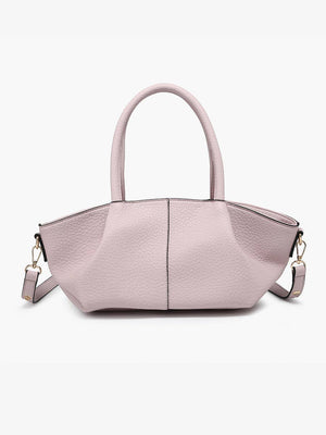 M2673 Karen Dual Handle Baguette Bag: Boysenberry