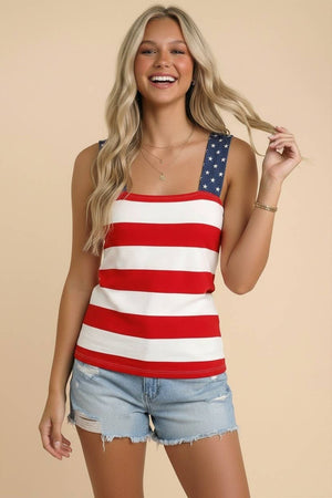 All-American Stars and Stripes Tank Top