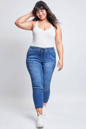 The Soft Life Jogger in Dark Wash