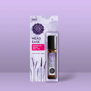 Head Ease Roll-On – Refreshing Essential Oil Blend – 10ml