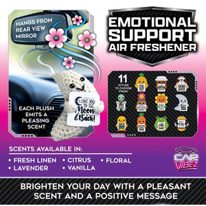 Emotional Support Crochet Air Freshener Assortment