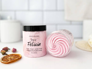 Bergamot & Rosebud Whipped Soap