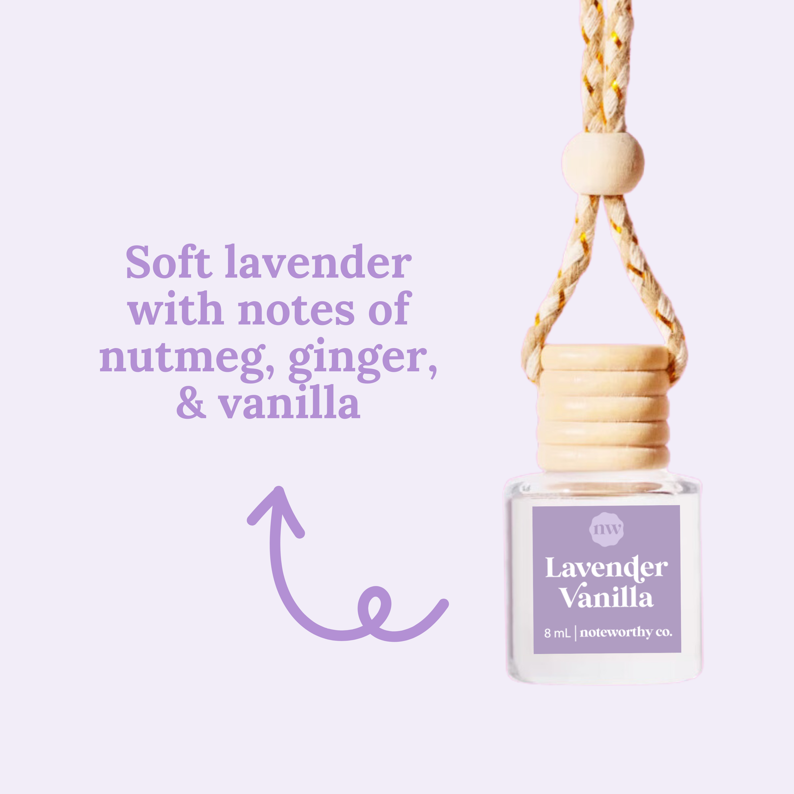 Lavender Vanilla Car Diffusers