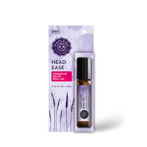 Head Ease Roll-On – Refreshing Essential Oil Blend – 10ml
