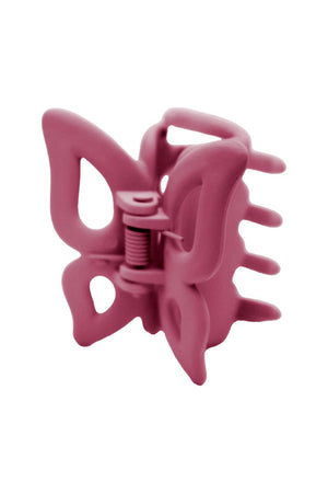 Mini Butterfly Matte Hair Claw - 24 pcs