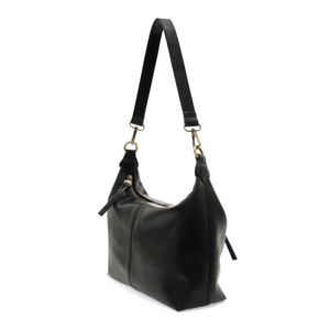 Joy Susan Danna Top Zip Crossbody - Black