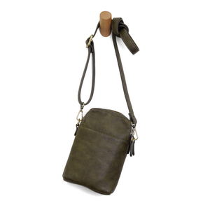 Joy Susan Jolene Crossbody Phone Bag - Dark Olive