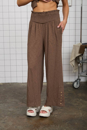 Driftwood Wide Leg Pant