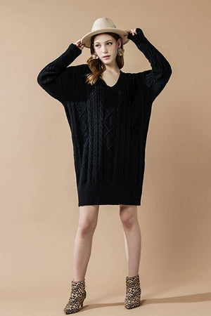 The Sweet Haven Sweater Dress