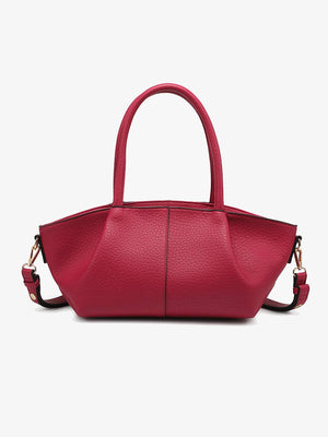 M2673 Karen Dual Handle Baguette Bag: Black