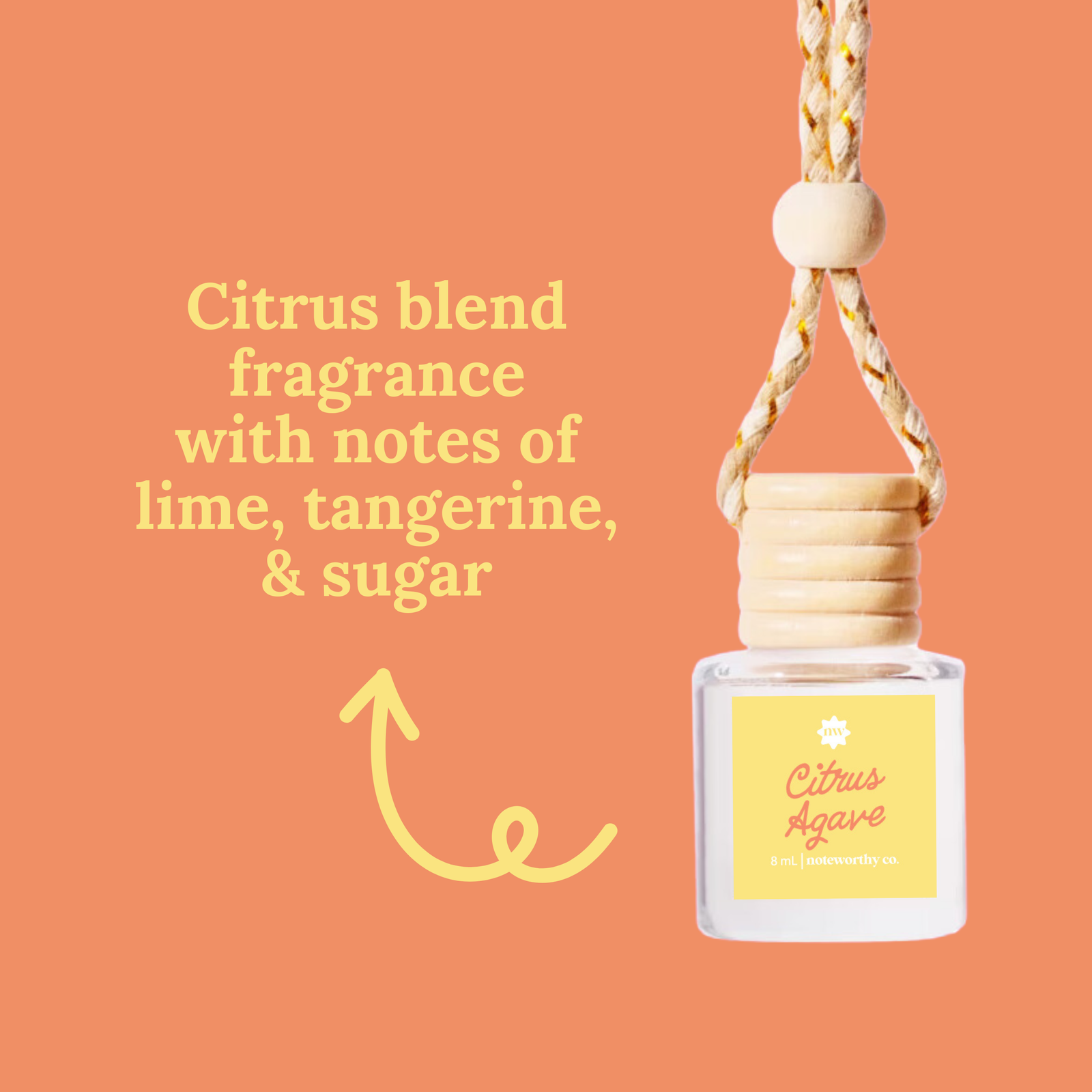 Citrus Agave Car Diffuser