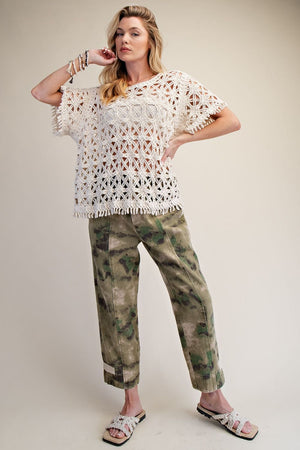 Coastal Crochet Top