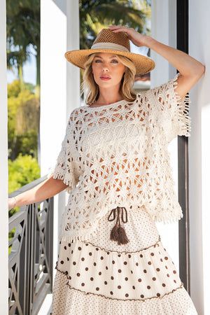 Coastal Crochet Top