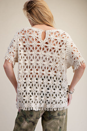 Coastal Crochet Top
