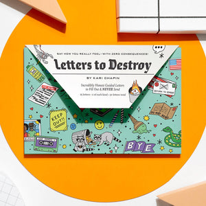 Letters to Destroy Journal