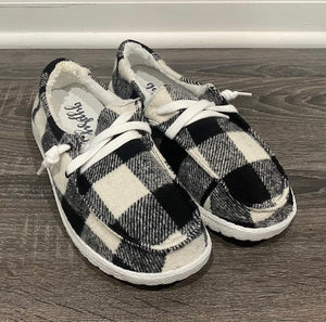 Gypsy Jazz Riley- White/Black