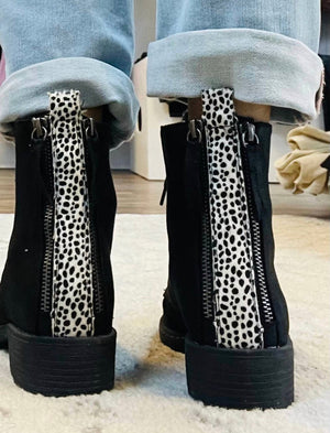 Frontier Combat Boot by Very G in Black