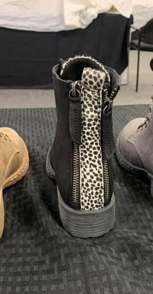 Frontier Combat Boot by Very G in Black