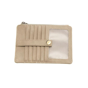 Joy Susan Penny Mini Travel Wallet - Heathered Grey