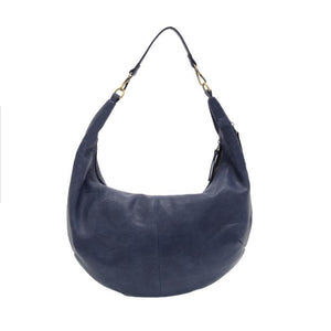 Joy Susan Rhea Slouchy Crescent Shoulder/Crossbody Bag - Navy