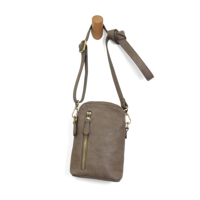 Joy Susan Jolene Crossbody Phone Bag - Taupe