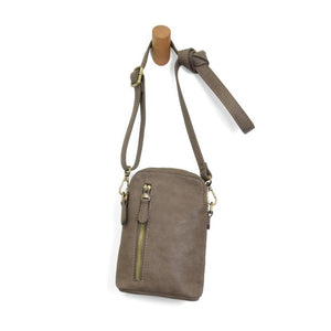 Joy Susan Jolene Crossbody Phone Bag - Taupe