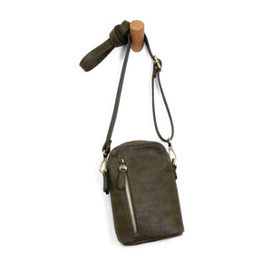 Joy Susan Jolene Crossbody Phone Bag - Dark Olive