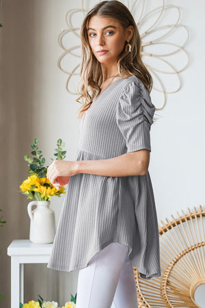 Blush Bloom Babydoll Top