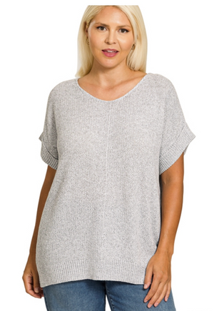 Easy Days Short Sleeve Sweater
