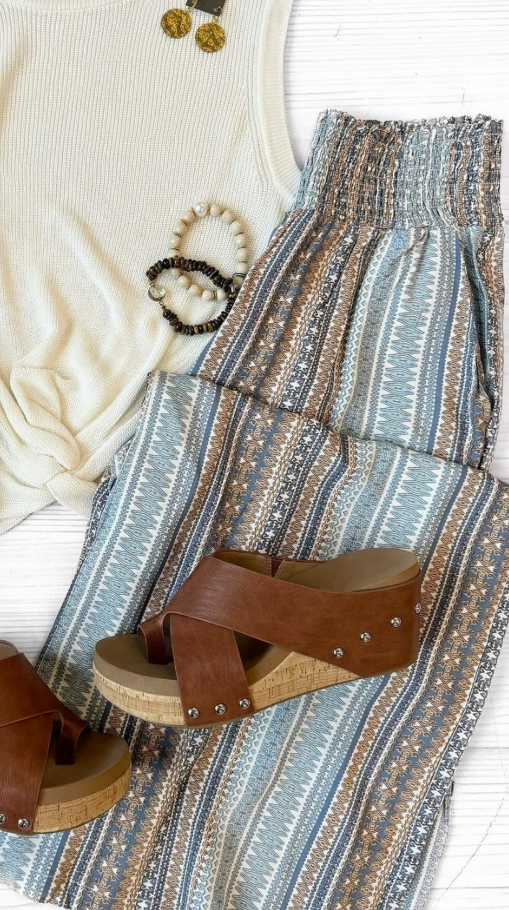 The Lake Days Palazzo Pants