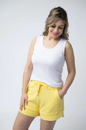 Walking on Sunshine French Terry Shorts