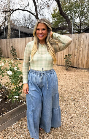 Southern Charm Mesh Top