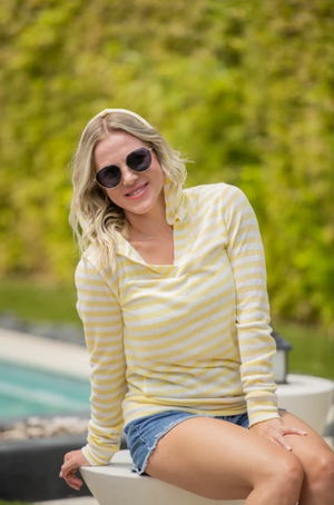 Amelia Striped Hoodie