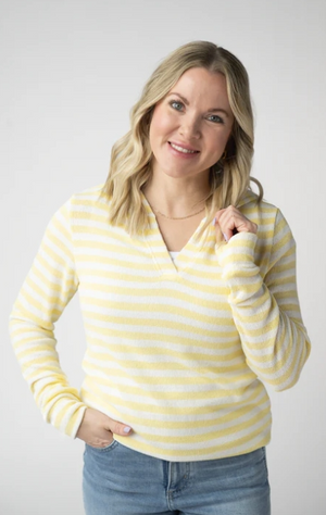 Amelia Striped Hoodie