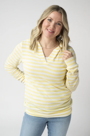 Amelia Striped Hoodie