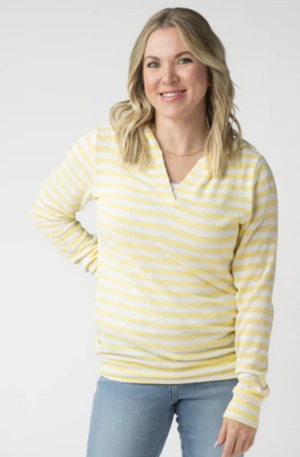 Amelia Striped Hoodie