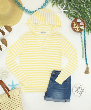 Amelia Striped Hoodie