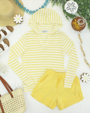 Amelia Striped Hoodie