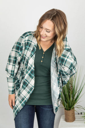 Addison Henley Tank - Evergreen